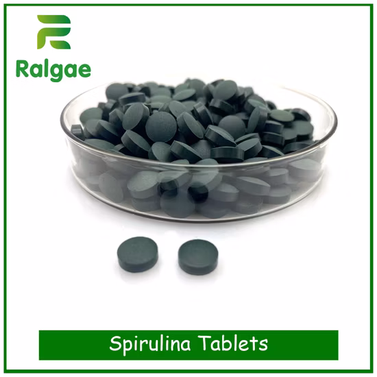 Tavoletta Spirulina Naturale Microalga Ricca di Proteine ​​Integratori Vegani